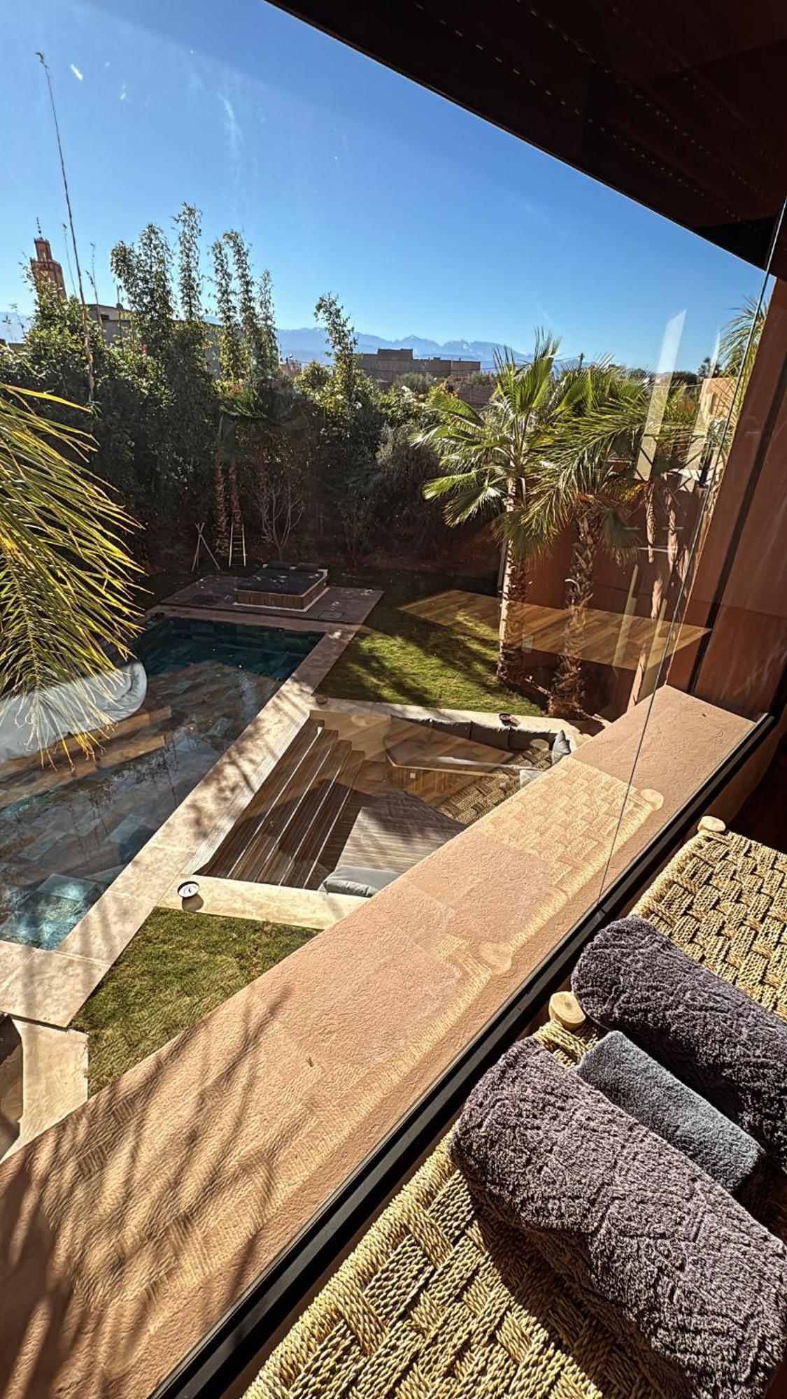 Villa Mattia Piscine Chauffee Sans Vis A Vis Marrakesh Exterior photo